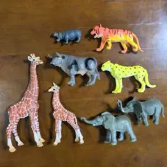 動物 フィギュア 8体セット