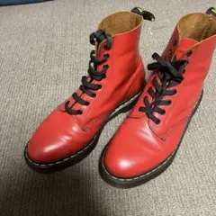 drmartens ブーツ　レッド　赤