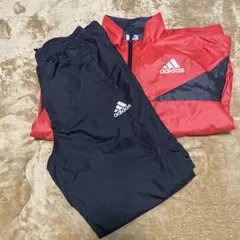 adidas ウィンドブレーカーとパンツセット　サイズ150