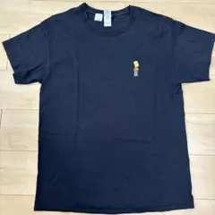 THE SIMPSON Tシャツ　黒T フェード　刺繍　キャラTのサムネイル