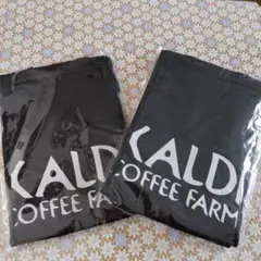 カルディー　保冷バッグ 　新品　未使用。　ブラック　　２点セット