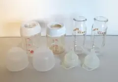 ピジョン　哺乳瓶セット　母乳実感　160ml・100ml　ガラス・プラスチック