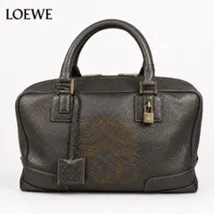 上質レザー♡LOEWE ロエベ アマソナ 36 アナグラム ブロンズのサムネイル