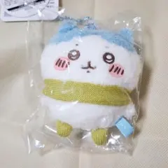 【タグ付き】ちいかわ ハチワレ ぬくぬくの装い ぬいぐるみマスコット 正規品