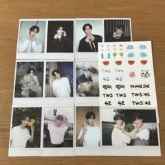 TWS:42 Selection Pack チェキ ステッカー ヨンジェ