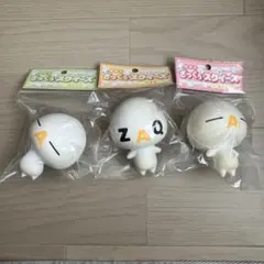 等身大　ざっくぅ スクイーズ　やわらか　3種類