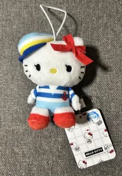 ハローキティ 50＋1マスコット　ぬいぐるみ タグ付き　セーラー服　リボン