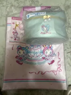 メゾピアノ　バニティ　トートバッグ　アクリルチャーム