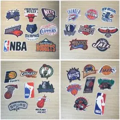 NBAチーム ロゴ エンブレム バスケットボール　ステッカー32枚のサムネイル