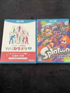 WiiU スプラトゥーン＆WiiカラオケU