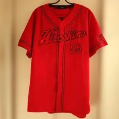 広島東洋カープ 松山竜平 ハイクオリティユニフォーム 55 O