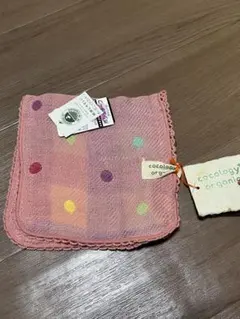 cocology organic ドット柄　ポシェチーフ