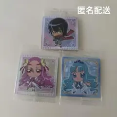 プリキュア　ウエハース　シール　謎の青年　キュアフラワー　キュアマリン