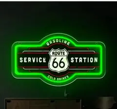 ルート66 LED ネオン アメリカン雑貨 看板 BAR ROUTE66 お店