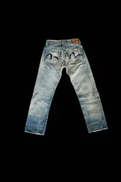 evisuストレートデニム 鬼ヒゲ 正規品 swag 30×35