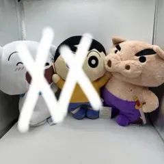 アミューズメント景品専用　クレヨンしんちゃん　シロ　ぶりぶりざえもん　ぬいぐるみ
