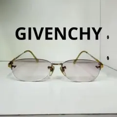 ベ*ン様 GIVENCHY リムレス メガネ 度なしサングラス　ツーポイント　おのサムネイル