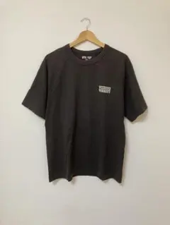 UNIQLO ユニクロ PEANUTS スヌーピー ダークグレー 半袖 シャツ