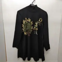 蝶々 ❣️未使用❗️トクコ・プルミエヴォル ボタニカル リーフチュニック 蝶々 様専用❣️未使用❗️トクコ・プルミエヴォル ボタニカル