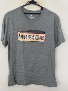 Nike JUST DO IT. Tシャツ グレー