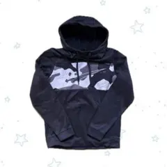 NIKE ナイキ カモフラージュ パーカー ブラック DRI-FIT Sサイズ