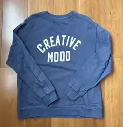 【ZARA】ロゴスウェット 裏起毛トレーナー 164cm