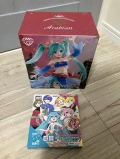 初音ミク　フィギュア　タイトーくじ　クリアスタンド