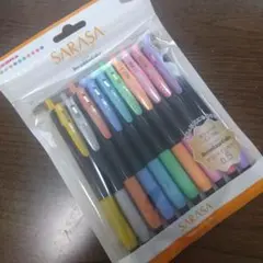SARASA デコシャインカラー ボールペン 10本セット