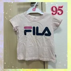 FILA キッズ Tシャツ ピンク フィラ　アウトドア　カジュアルのサムネイル