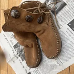 ブラウン スエード ウエスタンブーツ