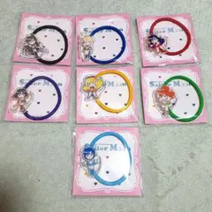 美少女戦士セーラームーン　アクリルヘアゴム ７個セット