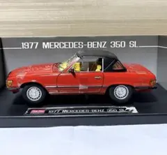 サンスター 1/18 1977 メルセデスベンツ 350 SL コンバーチブルのサムネイル