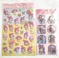 マイメロディ　ウォーターシール＆ペタペタシール