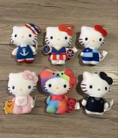 マクドナルド×ハローキティ ぬいぐるみ 6体まとめ売り