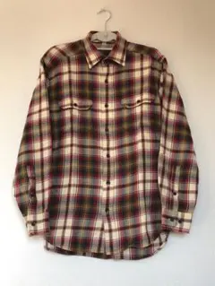 美品　ユニクロ　フランネル　チェックシャツ