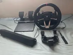 HORI レーシングホイール エイペックス ハンコン 本体　ペダル　スピーカー