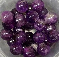 B401　アメジスト　紫水晶　7.5ミリ