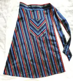 着物　うわっぱり　塵よけ　前掛け　エプロン水屋用　夏　絽　リメイク 着物 うわっぱり 塵よけ 前掛け エプロン水屋用 夏 絽 リメイク