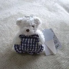 【新品タグ付】ジェラートピケ ホワイトデー ベアチャーム ぬいぐるみキーホルダー