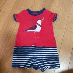 Baby GAP 赤いロンパース 6-12ヶ月