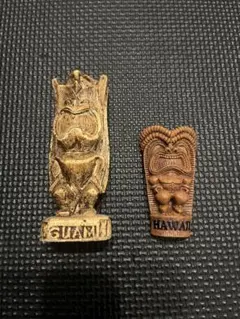 グアム・ハワイ 置物 2点セット