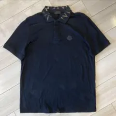 MONCLER ネイビー ポロシャツ Mサイズ - メルカリ