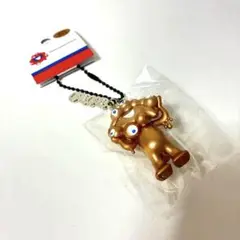 ミャクミャク　ゴールド　キーホルダー　関西万博2025