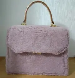 ボア ハンドバッグ