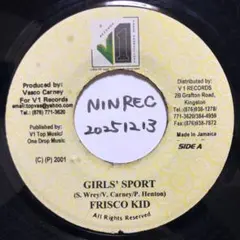 FRISCO KID GIRLS' SPORT DOT COM RIDDIM