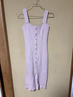 Rady ノースリーブニットワンピース ピンク