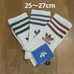 adidas Originals ソックス 3足セット 25-27cm 人気のサムネイル