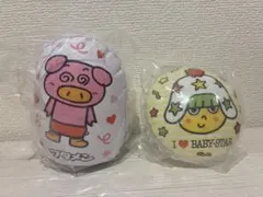 おやつタウン限定 ガチャ ブタメン ホシオくん起き上がりこぼし キーホルダー