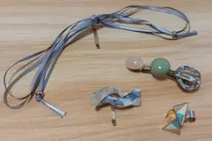 スリーコインズ　ゴールドアクセ4点セット