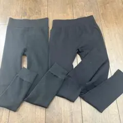 裏起毛スパッツ 120 2枚セット